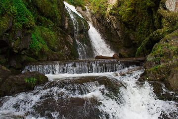 Image showing Choodor Waterfall at Lake Teletskoye