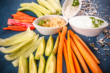 Image showing Vegetable snacks