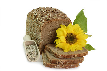 Image showing Rye-Bread with Sunflower Seeds