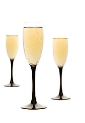 Image showing Champagne drinks