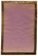 Image showing bronze picture frame