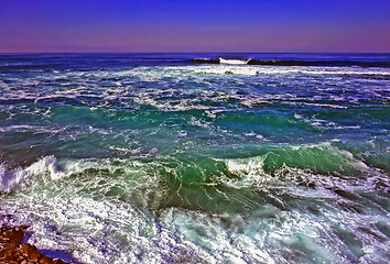 Image showing Pacific Ocean, California