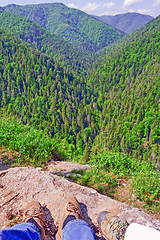 Image showing Lookout in Slovak Paradise