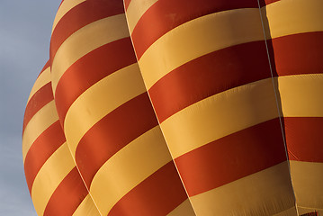 Image showing Detail of hot air balloon