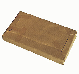 Image showing Vintage looking Parcel picture