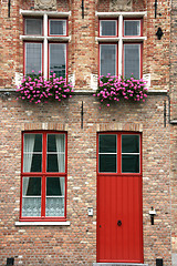 Image showing Brugge street
