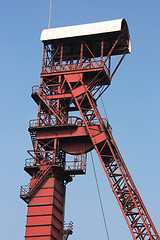 Image showing Coal mine shaft