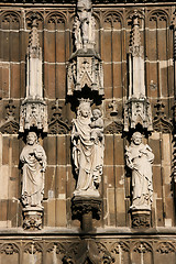 Image showing Saint sculptures