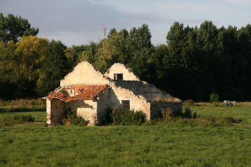 Image showing Abandoned home in France