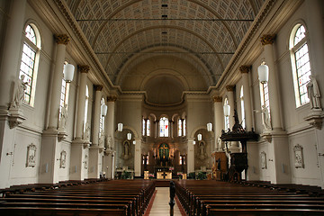 Image showing Church interior in Leiden