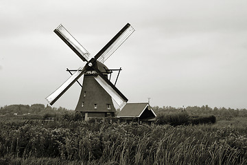 Image showing Windmill in Holland