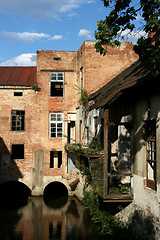 Image showing Abandoned mill