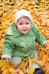 Image showing baby at a park 