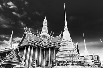 Image showing Wat Phra Kaew temple, Bangkok, Thailand.