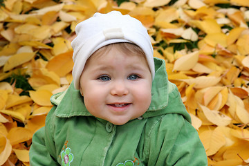 Image showing baby at a park