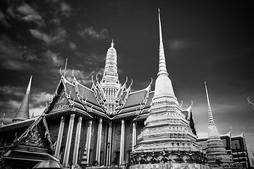 Image showing Wat Phra Kaew temple, Bangkok, Thailand.