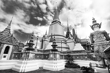 Image showing Wat Phra Kaew temple, Bangkok, Thailand.