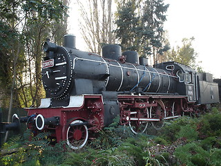 Image showing old locomotive