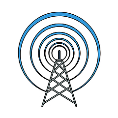 Image showing Radio Antenna Icon