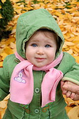 Image showing baby at a park