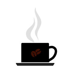 Image showing Smoking Cofee Cup Icon