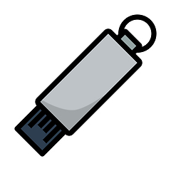 Image showing USB Flash Icon