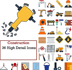 Image showing Construction Icon Set