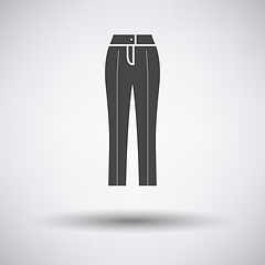 Image showing Business Woman Trousers Icon