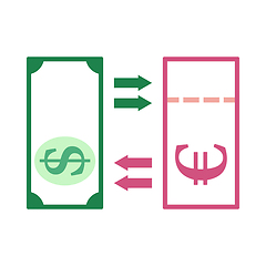 Image showing Currency Exchange Icon