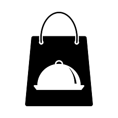 Image showing Paper Bag With Cloche Icon