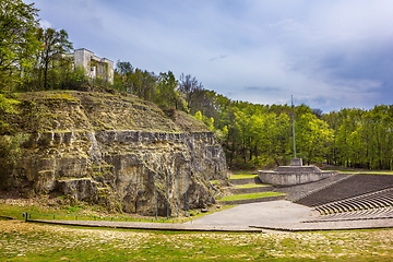 Image showing Memorial of revolt in Gora Swietej Anny, Poland