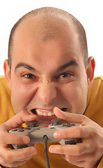 Image showing guy playing video game 