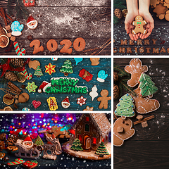 Image showing Set of different New year images