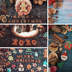 Image showing Set of different New year images