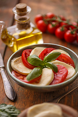 Image showing Delicious caprese salad