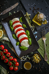 Image showing Delicious caprese salad