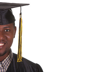 Image showing happy graduation a young man