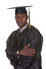 Image showing happy graduation a young man 