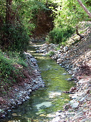 Image showing River turn. Cyprus