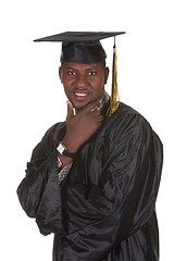 Image showing happy graduation a young man 