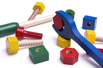 Image showing Wooden Toys