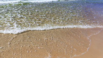 Image showing Baltic sea without visitors