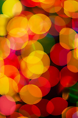 Image showing Christmas light background