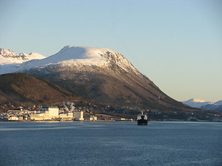 Image showing Fra Elnesvågen 05.12.2008