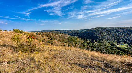 Image showing National Nature Reserve Mohelen Snake Steppe, Czech Republic