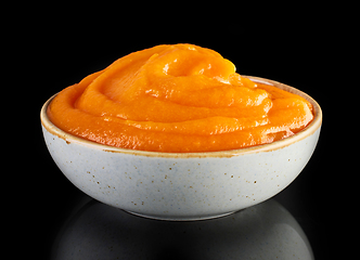 Image showing bowl of vegetable puree