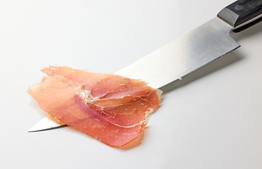 Image showing spanish iberico ham