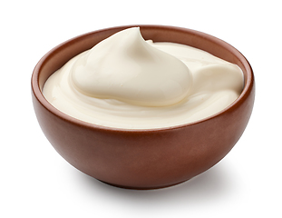 Image showing sour cream yogurt