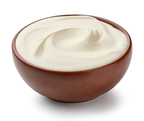 Image showing sour cream yogurt