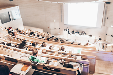 Image showing Audience in the lecture hall.